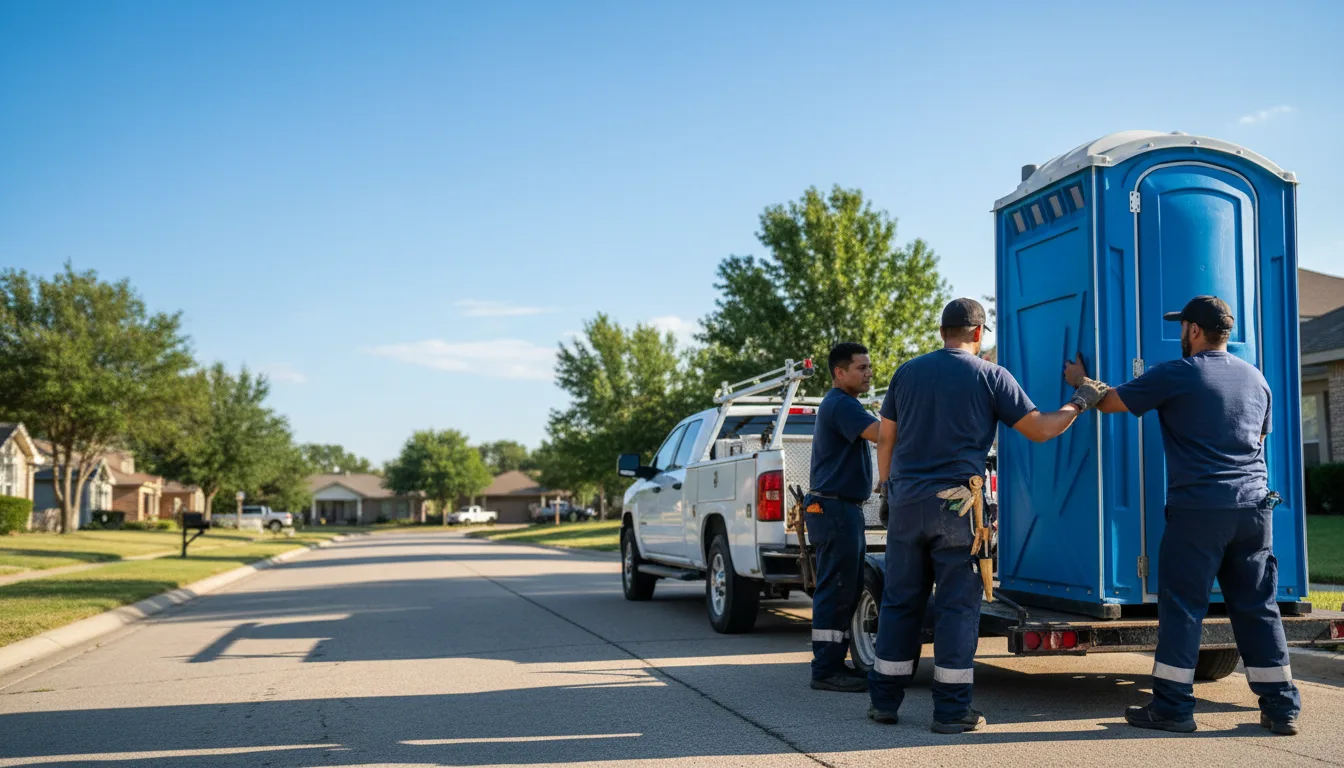 Portable Toilet Rental in Temple, PA near me